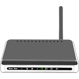 Icône réseau sans-fil wifi routeur onde à télécharger gratuitement